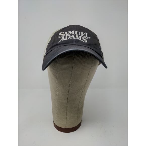 Samuel Adams For Love of Beer Mesh Back Strapback Hat Embroidered Logo - Picture 2 of 10